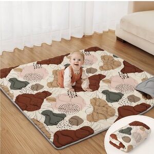 Blissful diary boho play mat 47 x 47 inches toddler infants unisex indoor NWT